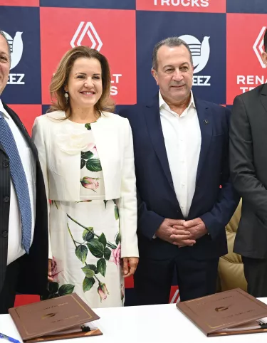 Renault Trucks new partnership in Kuwait